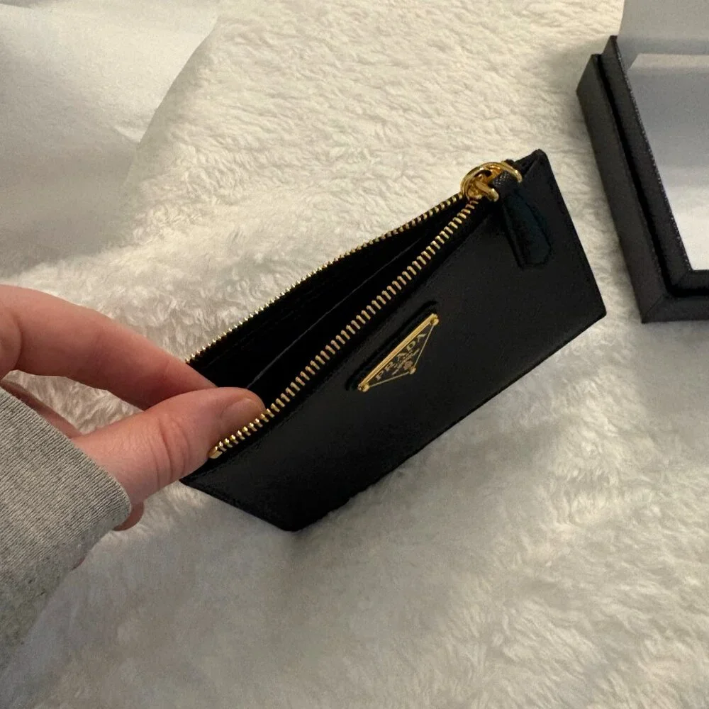 Prada Saffiano Leather Card Holder - Picture 7 of 8